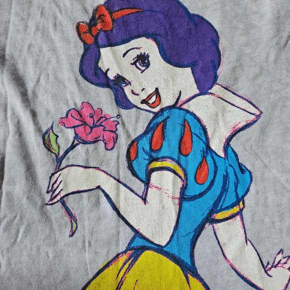 Distressed Snow White racerback tank - Picture 4 of 7